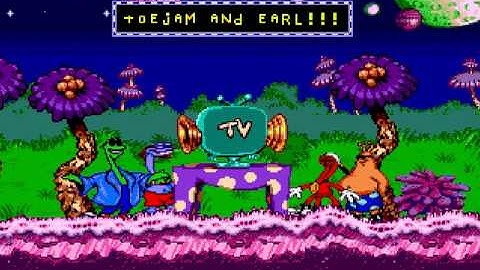 Toejam & Earl : Panic on Funkotron Intro