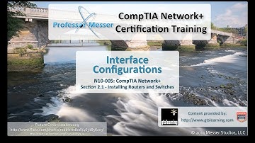 Interface Configurations - CompTIA Network+ N10-005: 2.1