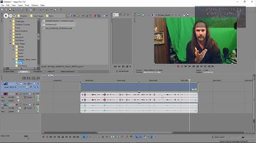 Sony Vegas Pro 13 Lesson 59 - How to move Synced audio with video