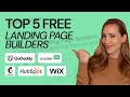 Best (And Easiest!) Free Landing Page Builders: 5 Top Picks in 2025