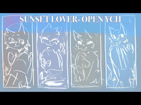 Sunset Lover - CLOSED Multi-Slot YCH