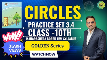 Circle Practice Set 3.4 Class 10th Maharashtra Board New Syllabus Part 6