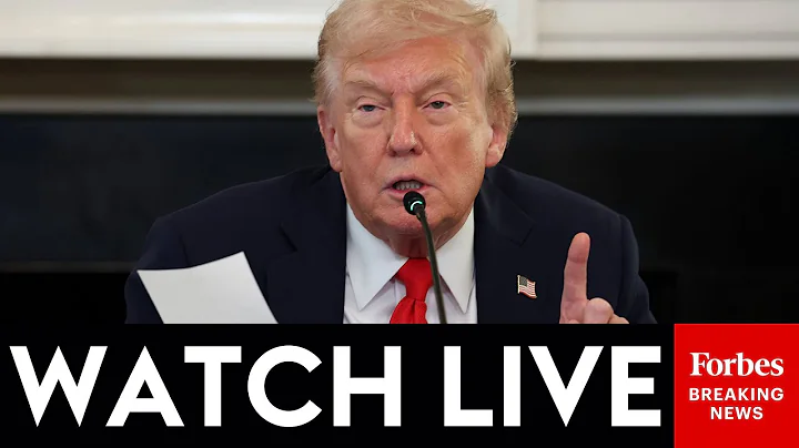 WATCH LIVE: President Trump Holds Roundtable Event At The White House