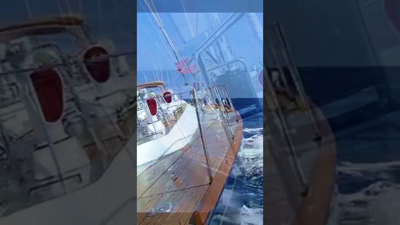 ⁣no engine no problem⛵ the power of the wind ⛵⛵ # #sailboat #sailing