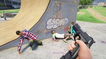 GTA 5 - Slow Motion & Epic Kills | Ragdolls Compilation #363 Euphoria Ragdoll Physics