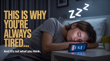 Why You’re Always Tired (The REAL Reason No One Talks About)