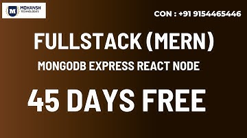 MERN Stack | Day-18 | React | Node | MongoDB | Machine Learning | AI | Online | Training | Best #ai