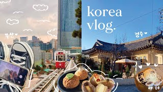 BUSAN &amp; GYEONGJU | KOREA VLOG EP. 09