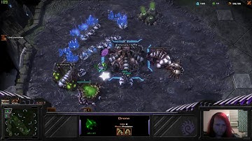 Ling Drop Into Ling Bane Hydra vs Protoss WIN