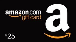 25 Dollars Amazon Gift Card Give Away!