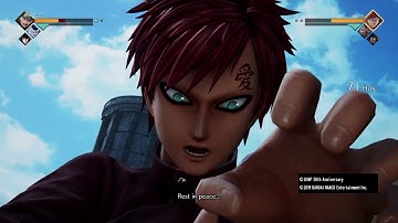 Jump Force Naruto, Frieza, and Sasuke vs Goku, Gaara, and Vegeta (CPU vs CPU)