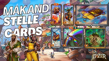 NEW MAK AND STELLE CARDS! | The Bazaar Season 8