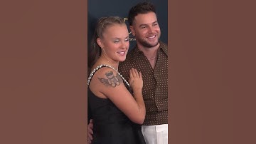 JoJo Siwa and Chris Hughes Smooch On Red Carpet!