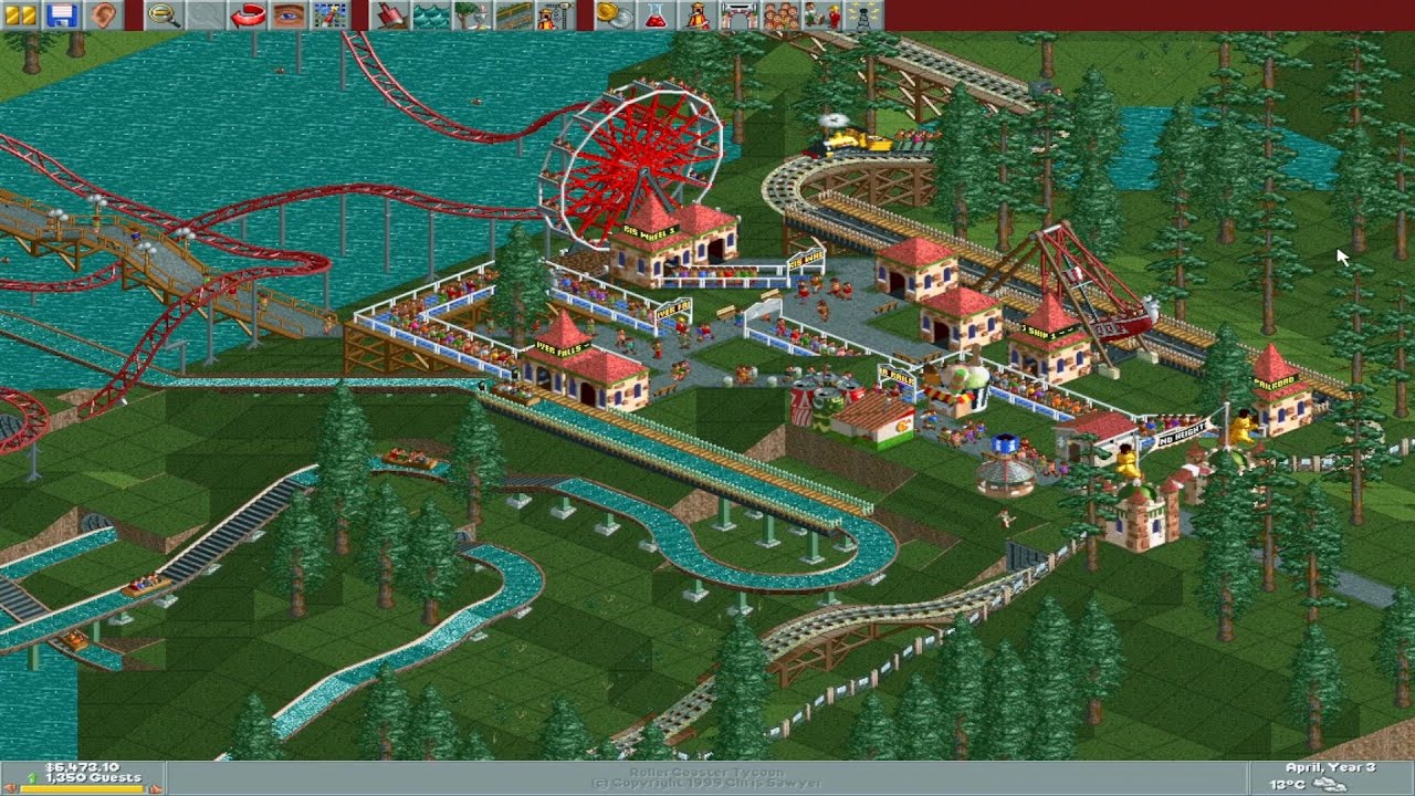 RollerCoaster Tycoon — Diamond Heights Completed | Level Up With Emre