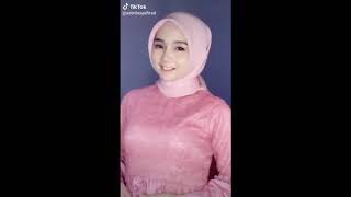 Tektok hijab cantik,imut dan gede#1