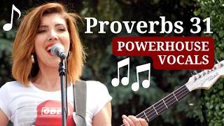Memorize "Proverbs 31 Noble Woman" Scripture Song | Powerhouse Vocals 🎸