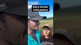 Dairy farmer tries poetry