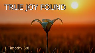The Secret to True Contentment