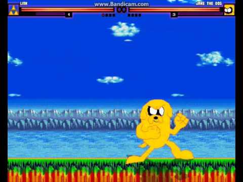 M.U.G.E.N Episode 1031 Link (Me) vs jake the dog