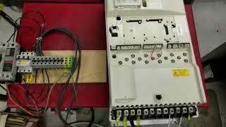 Test Run for the ABB Drive, MN: ACS800