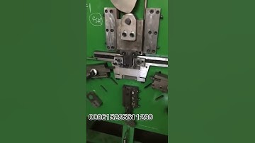automatic steel wire belt buckle making forming bending machine