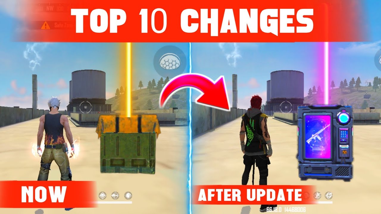TOP 10 UPCOMING CHANGES IN NEW OB30 UPDATE   GARENA FREE FIRE
