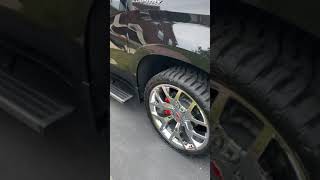 2019 Chevy Silverado High Country on 24s, no spacers, no lift, no rub/scrub.