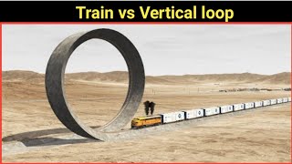 Train Vs Vertical Loop  Beamngdrive train loop shorts