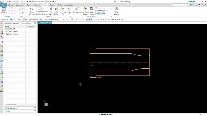 How to Import a AutoCAD DXF File into nx