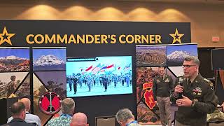 #LanPac2026: Lt Gen Matthew McFarlane, CSM Jonathon Reffeor on Army I Corps at AUSA Conf in Hawaii