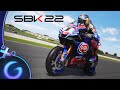 Sbk 22  gameplay fr