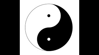 Using HTML, SVG and JavaScript to make a Yin-Yang symbol and Saving it as a stand-alone SVG file
