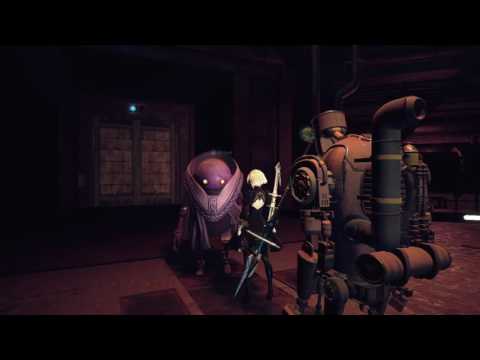Nier Automata funky cutscene