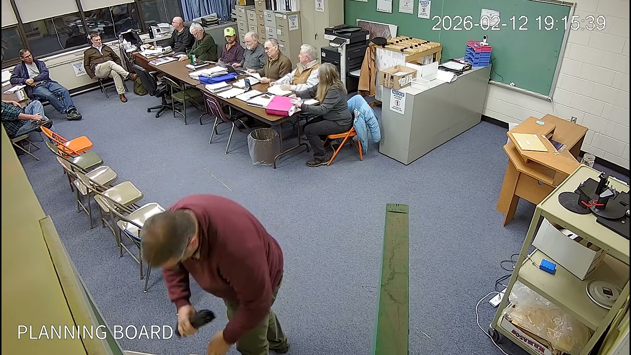Planning Board Meeting 02/12/2026