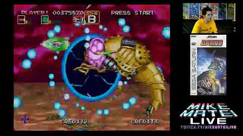 Darius Gaiden (Sega Saturn) Mike Matei Live