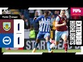 Extended PL Highlights: Burnley 1 Brighton 1