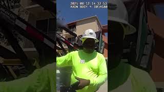 Florida Woman Shuts Off Garbage Truck THEN... #bodycam #truecrimecases