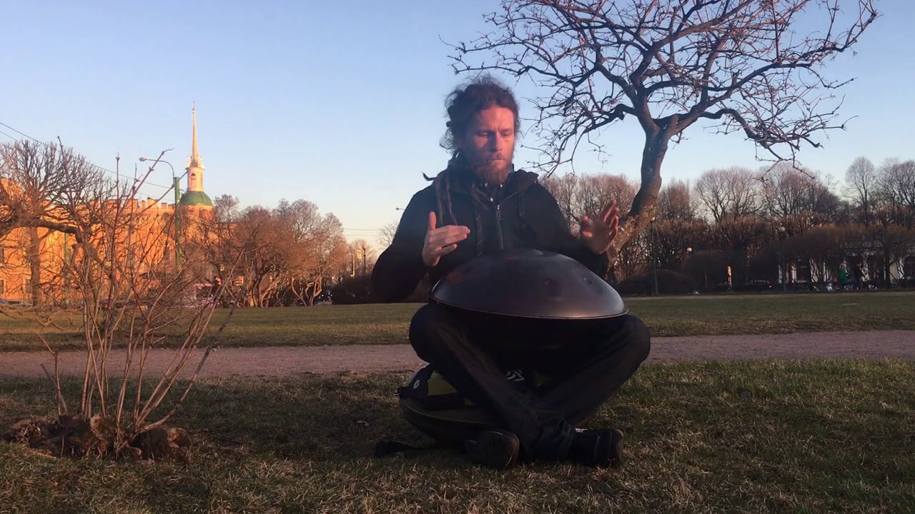 Soyuz Handpan Sculpture, Improvisation by Pasha Aeon