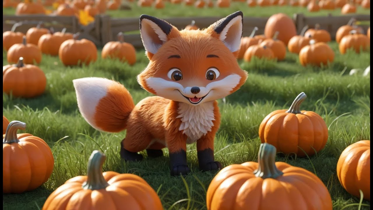 Un zorro bebé de Minecraft rodó por un hue | Canciones Infantiles y Rimas para Niños