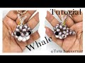 How to bead animal keychain whale diy  beading tutorialkerajinan manikmanik manik