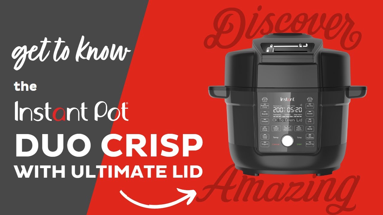 Getting Started with your Duo Crisp with Ultimate Lid Air Fryer