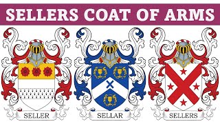 Sellers Coat of Arms & Family Crest - Symbols, Bearers, History
