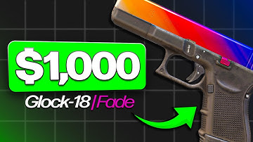 WE HIT THE $1000 GLOCK FADE... BUT STILL LOST