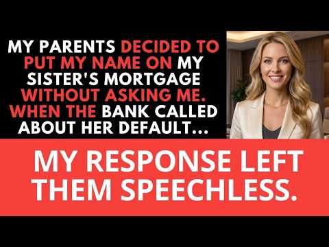 Parents Put My Name On Sister's Mortgage Without Permission - My Response Was Epic