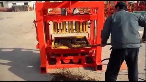 QT40-2 China GiantLin machinery, small business concrete interlocking block machine price in India