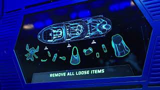 Space Mountain Queue Line Safety Video