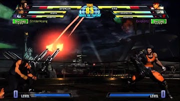 MvC3 Random Matches: Hsien-Ko/Akuma/Spencer - RAGEQUIT!