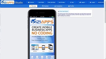 ViziApps Tutorial on Designing your Mobile App Layout
