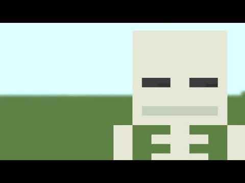 テンプレート29　マインクラフト風のオープニング動画