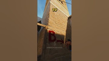 JUNGLE SUPPORT GIANT SMOKE ON MIRAGE #shorts #cs2